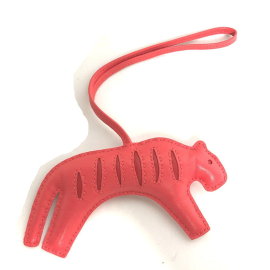 HERMES charm Anyo Miro pink Tiger Tiger Rulu Women Used Authentic