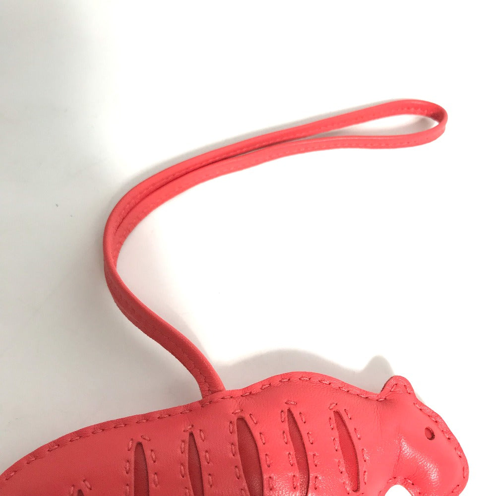 HERMES charm Anyo Miro pink Tiger Tiger Rulu Women Used Authentic