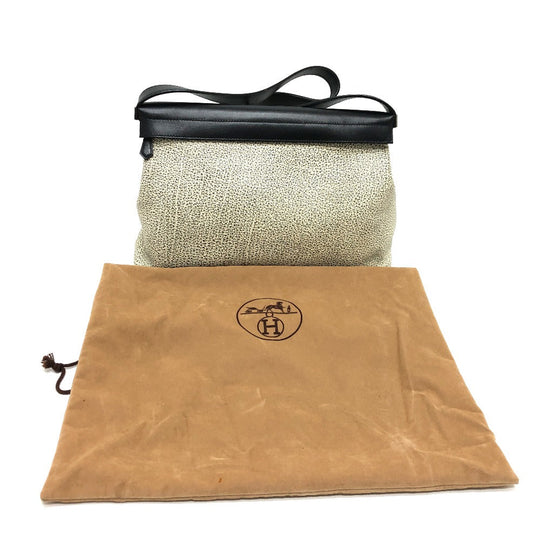 HERMES Shoulder Bag Buffel skipper white Yo bag