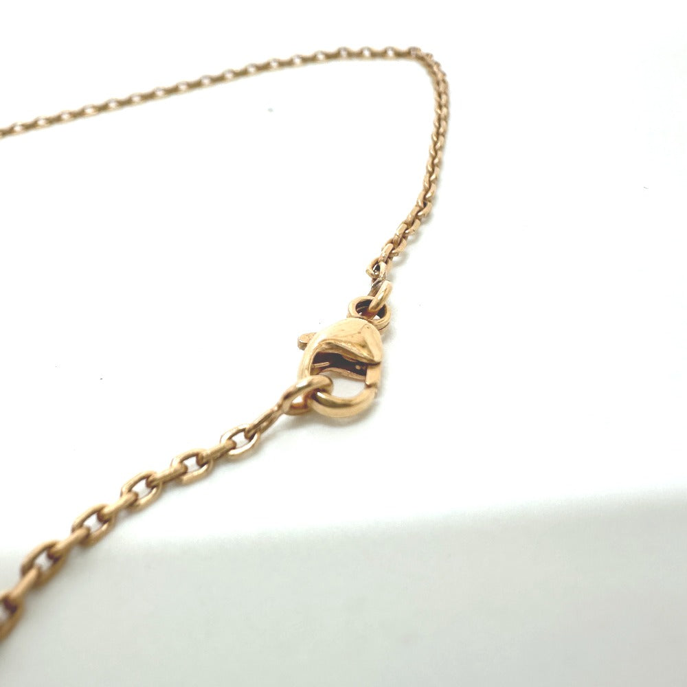 HERMES Necklace metal gold H logo pop ash Women Used Authentic
