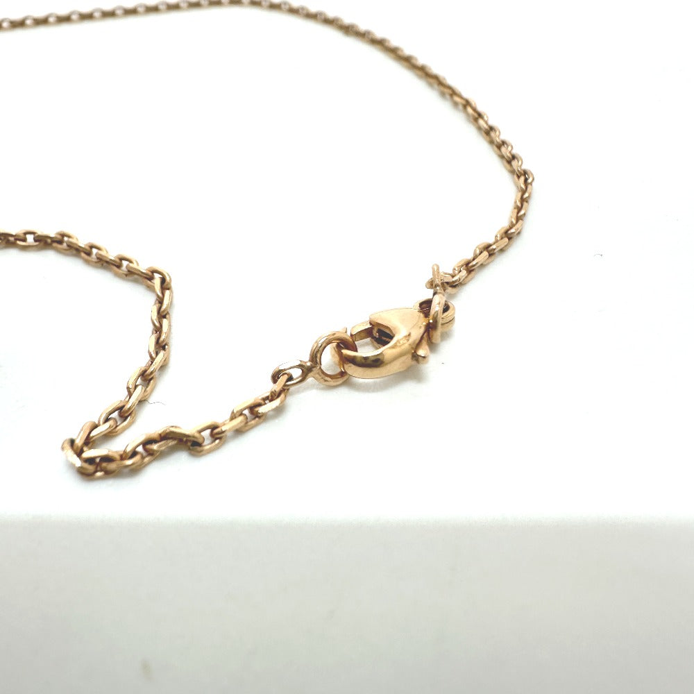 HERMES Necklace metal gold H logo pop ash Women Used Authentic