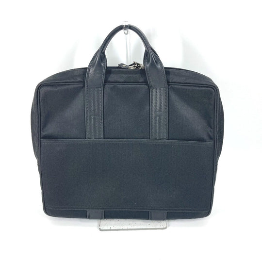 HERMES Business bag Nylon black 2WAY Acapulco Odinatur Women Used Authentic