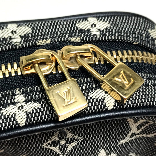 LOUIS VUITTON Pouch M92066 Monogram mini canvas Gray type Monogram mini us digital unisex(Unisex) Used Authentic