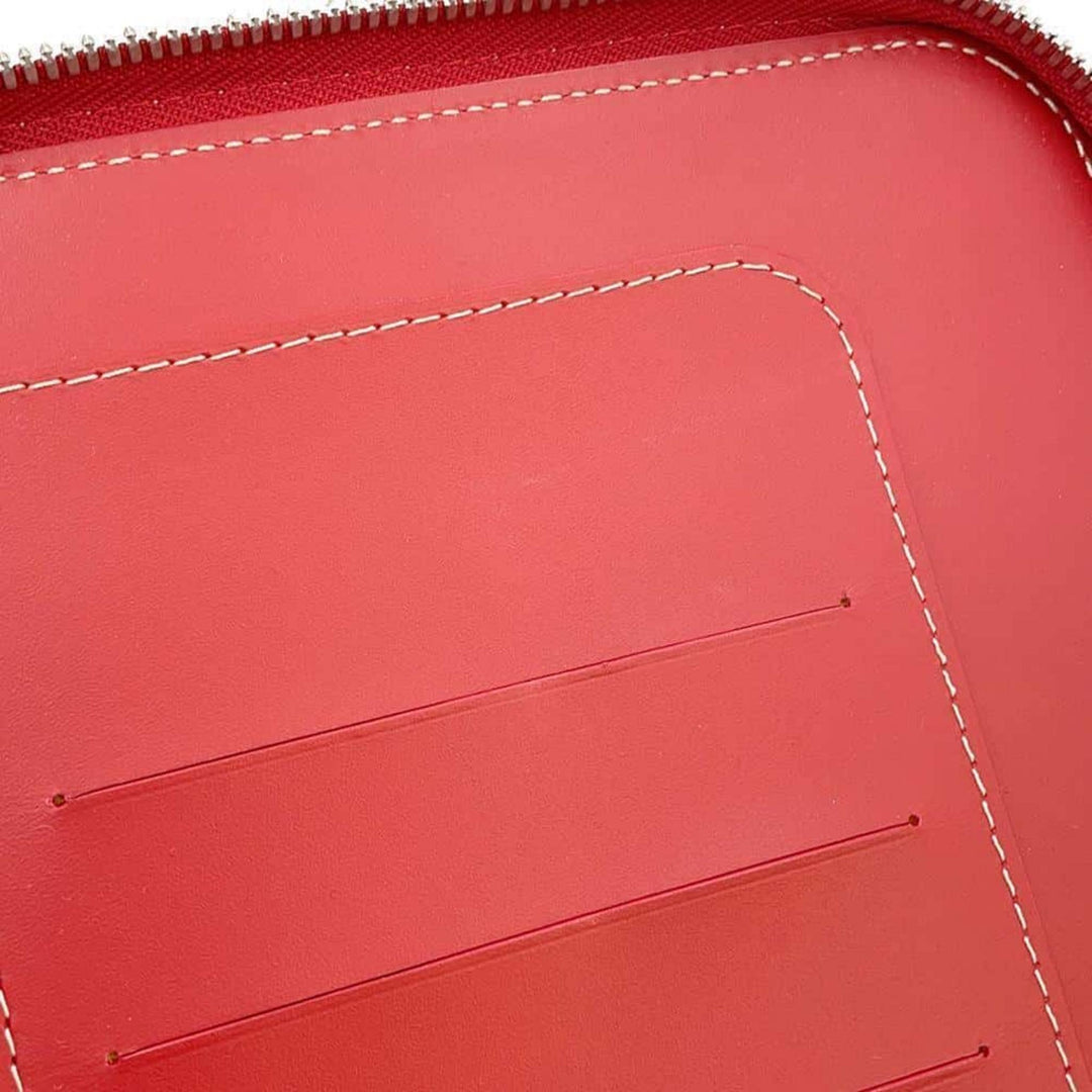 GOYARD Opera Calf Leather PVC Red Organizer Preloved