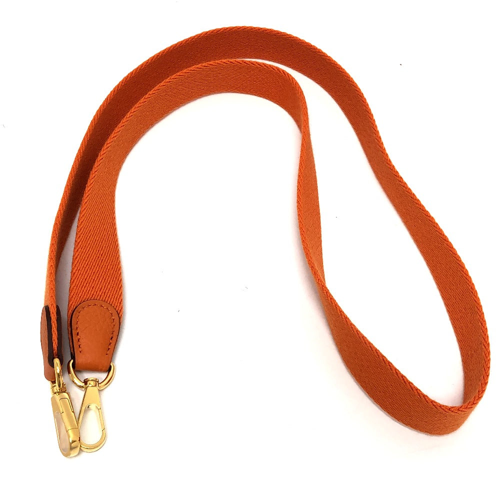 HERMES Shoulder Bag Taurillon Clemence Orange Evelyn TPM Women Used Authentic