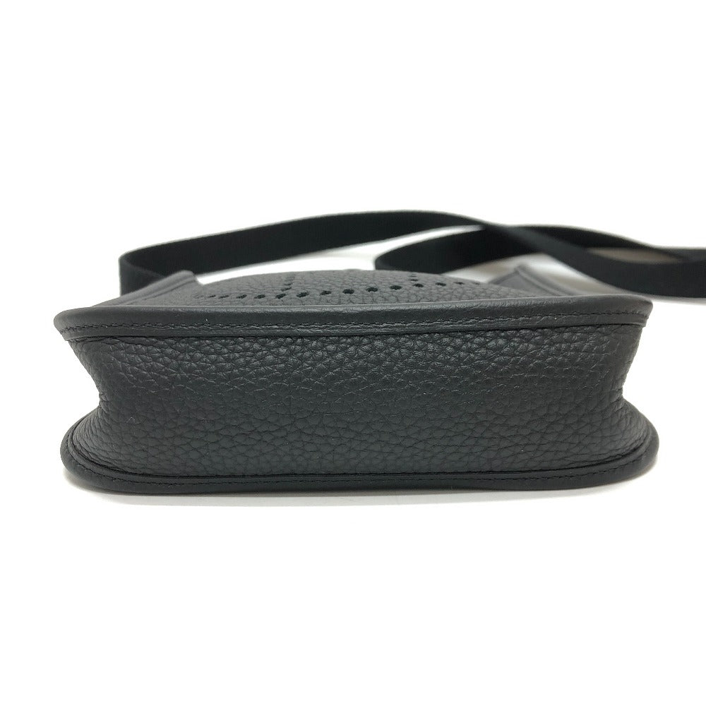 HERMES Shoulder Bag H069426CK Taurillon Clemence black Evelyn TPM Amazone