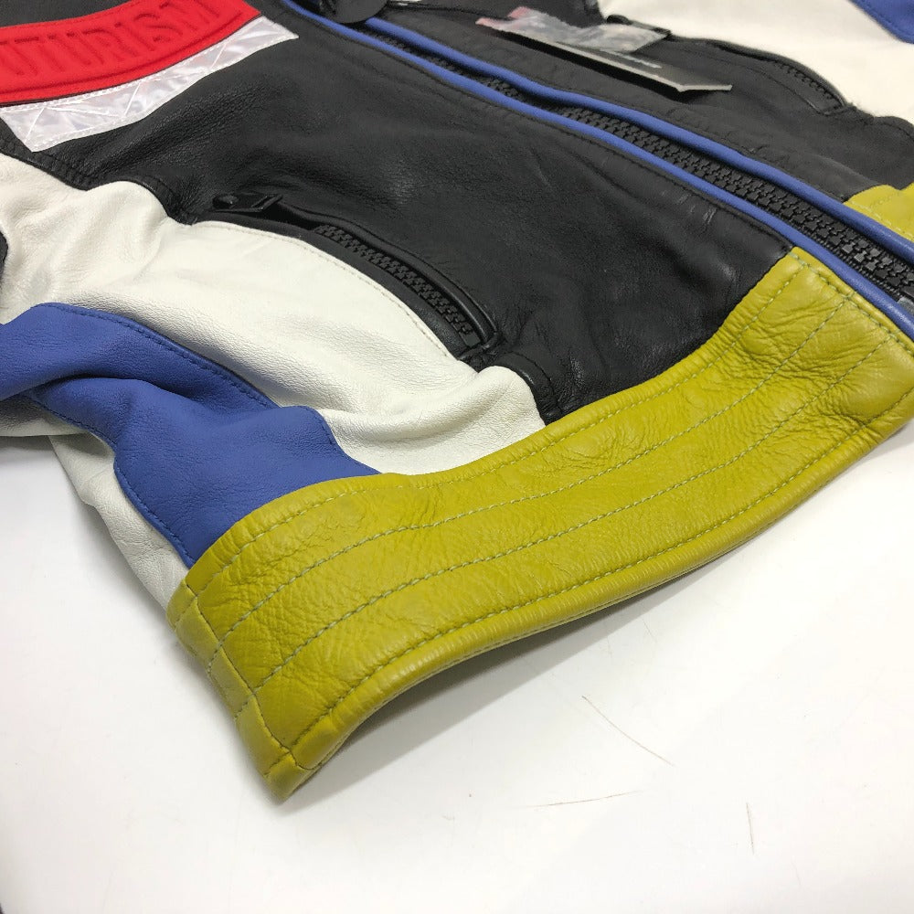 DIESEL Jacket leather multicolor Riders Women XXS Used Authentic