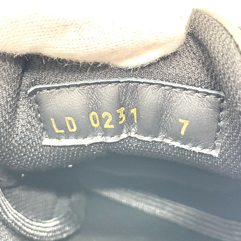 LOUIS VUITTON sneakers 1A90GA Leather , Metallic Damier Leather gray Damier Tattoo Line 7