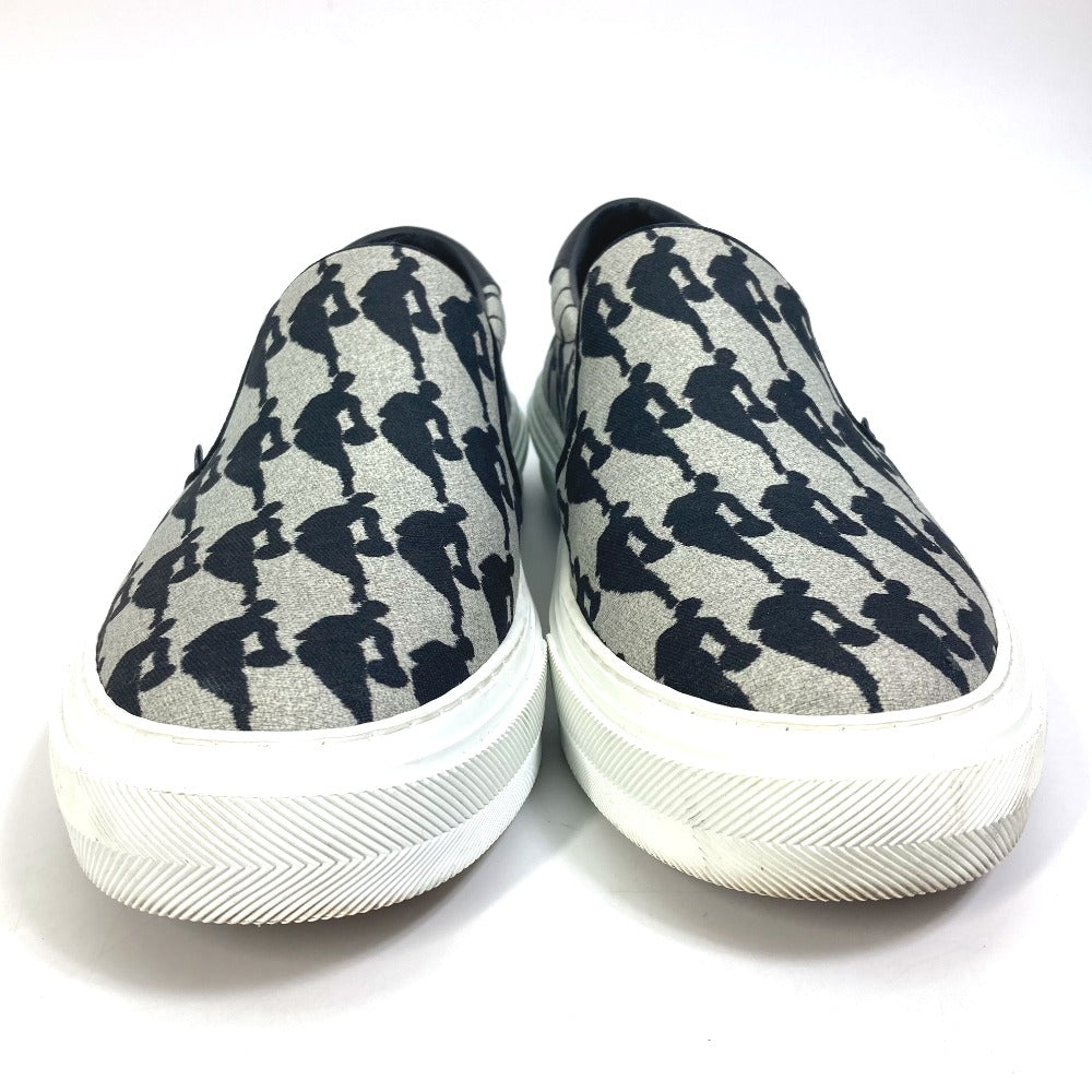 LOUIS VUITTON Slip-on Canvas, Canvas gray NBA collaboration Trocadero Sneakers Slip-on mens 6 Used Authentic
