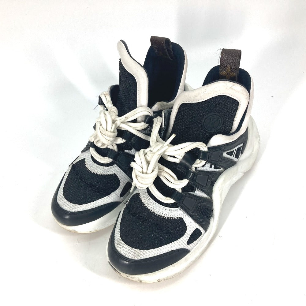 LOUIS VUITTON sneakers Technical Fabric Canvas , Leather black LV Arclight sneakers Women 36 Used Authentic