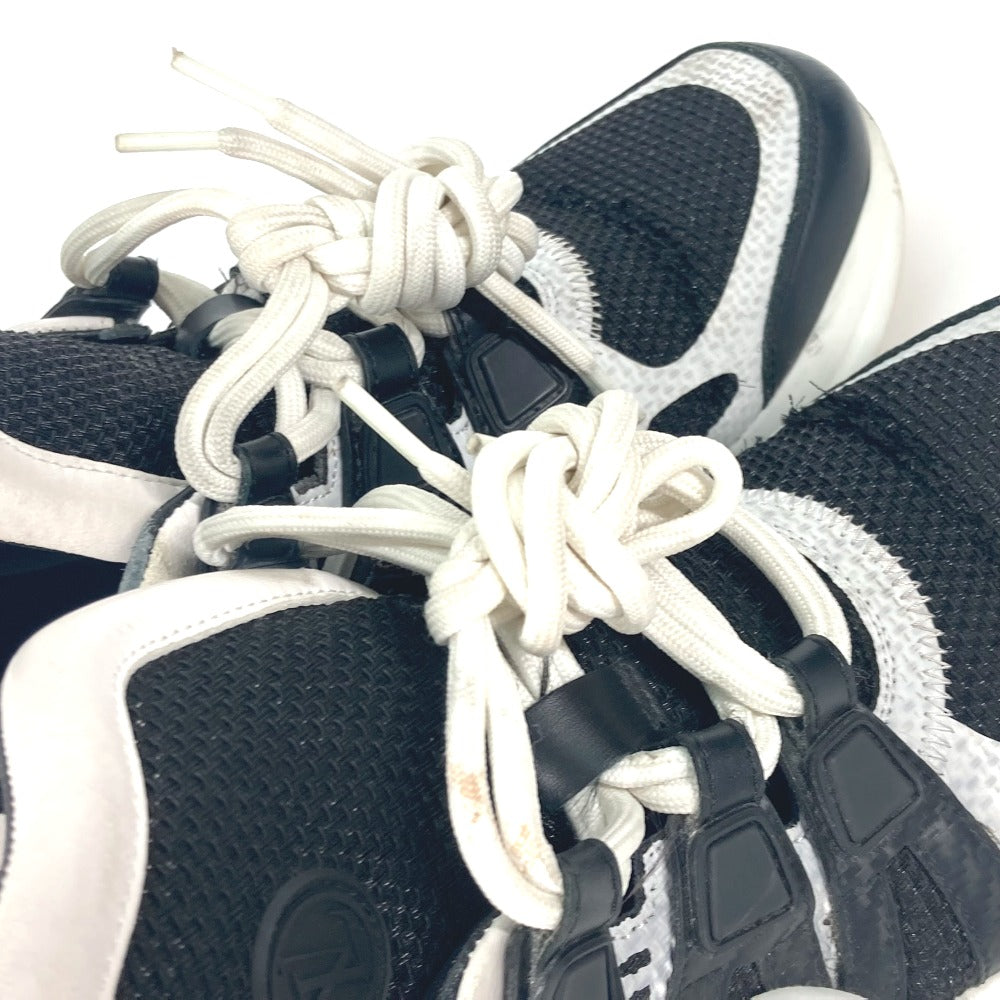 LOUIS VUITTON sneakers Technical Fabric Canvas , Leather black LV Arclight sneakers Women 36 Used Authentic