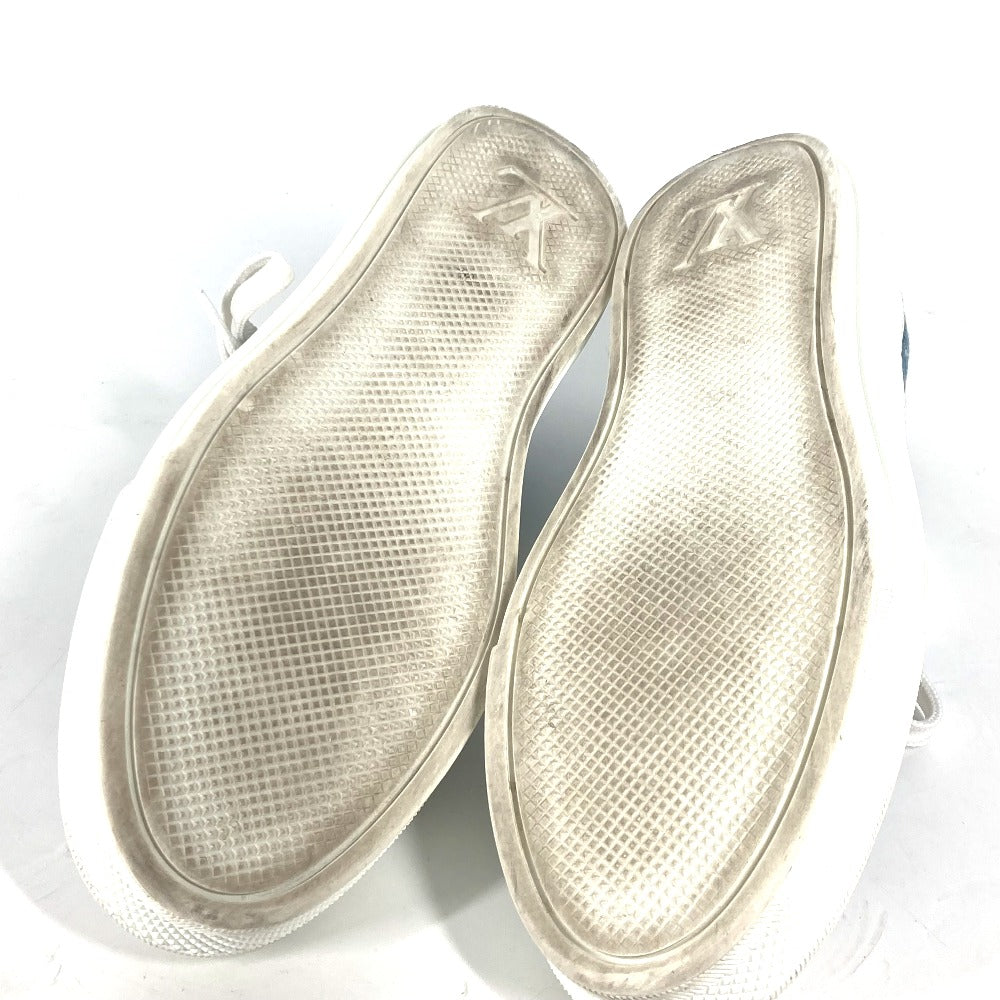 LOUIS VUITTON sneakers Monogram denim blue Monogram denim Shoes Shoe Laces Women 36.5 Used Authentic
