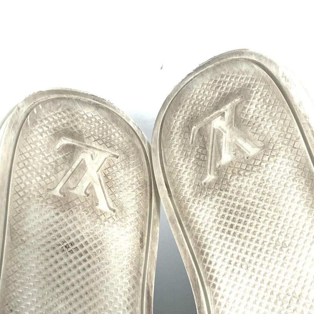 LOUIS VUITTON sneakers Monogram denim blue Monogram denim Shoes Shoe Laces Women 36.5 Used Authentic