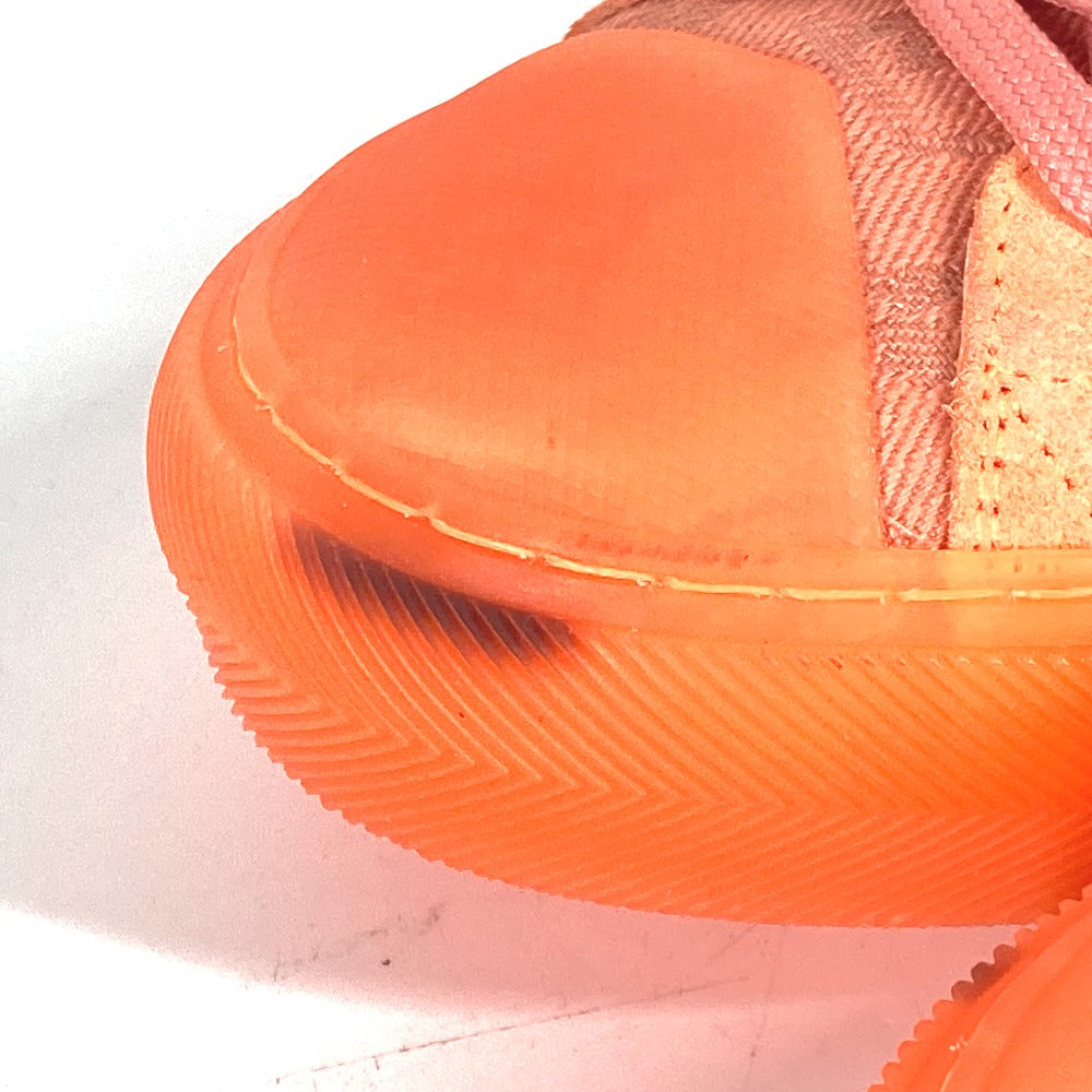 LOUIS VUITTON sneakers Canvas, Rubber Orange Tattoo line Monogram mens 7.5 Used Authentic