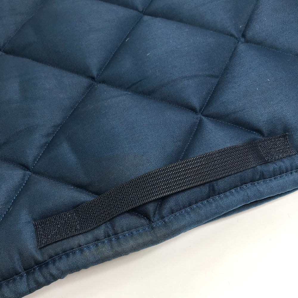 HERMES Other miscellaneous goods polyester Navy for horses tack Swing bib for track use