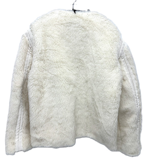 MAX MARA Jacket 24110810216 alpaca white Teddy Bear Apparel Women 36 Used Authentic