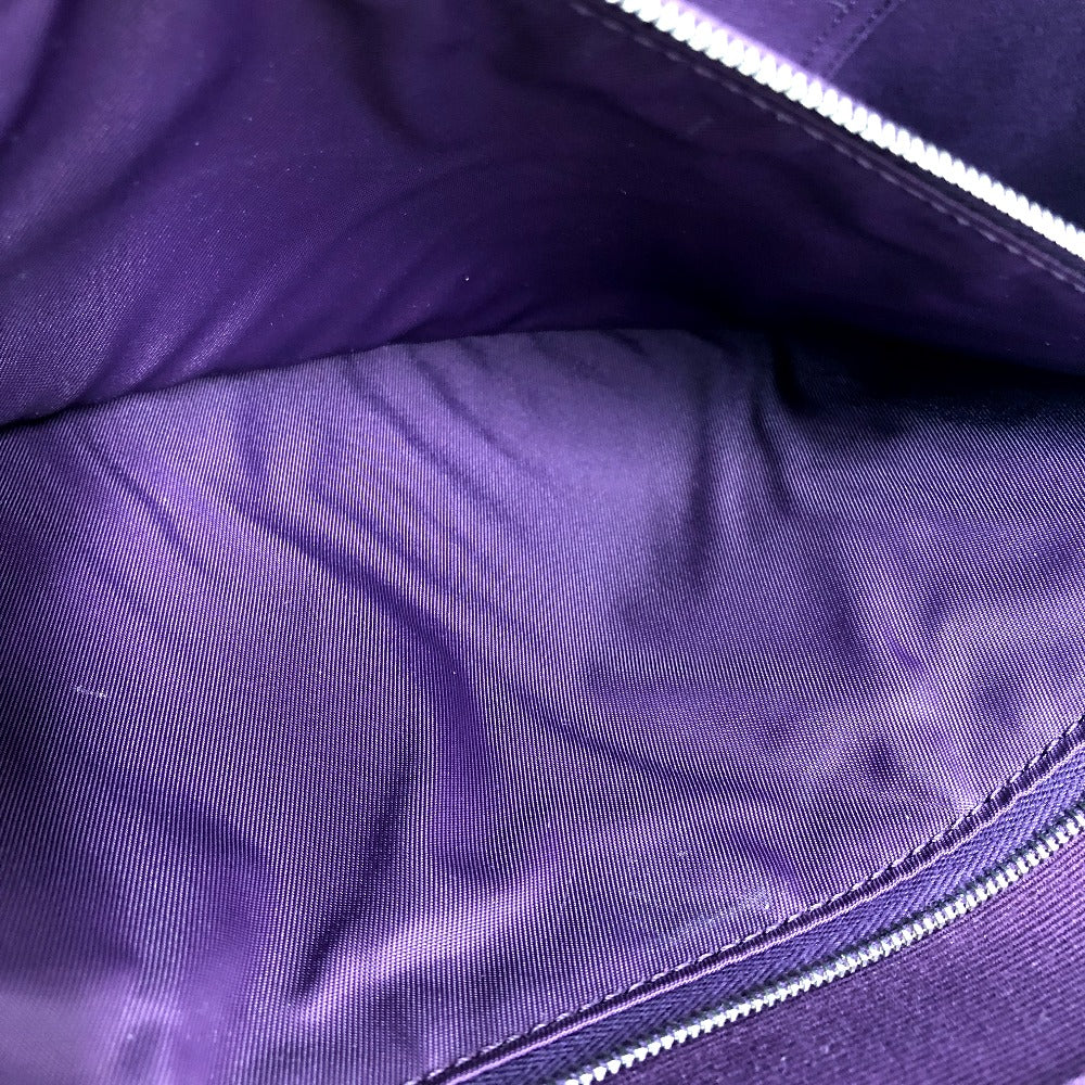 HERMES Tote Bag Towar Officier purple Kabak Elan PM Women Used Authentic