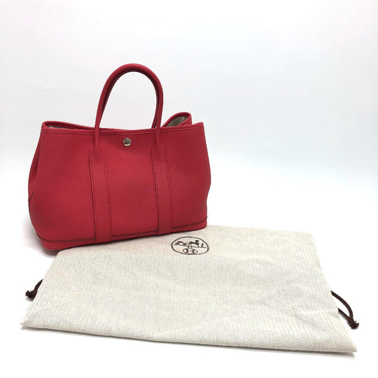HERMES Handbag Negonda pink Garden party TPM