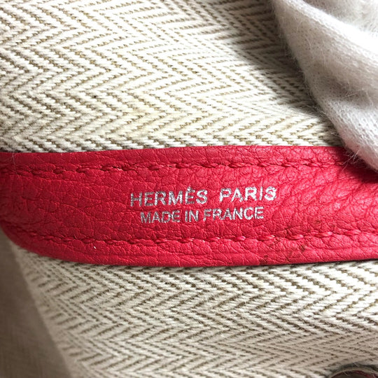 HERMES Handbag Negonda pink Garden party TPM
