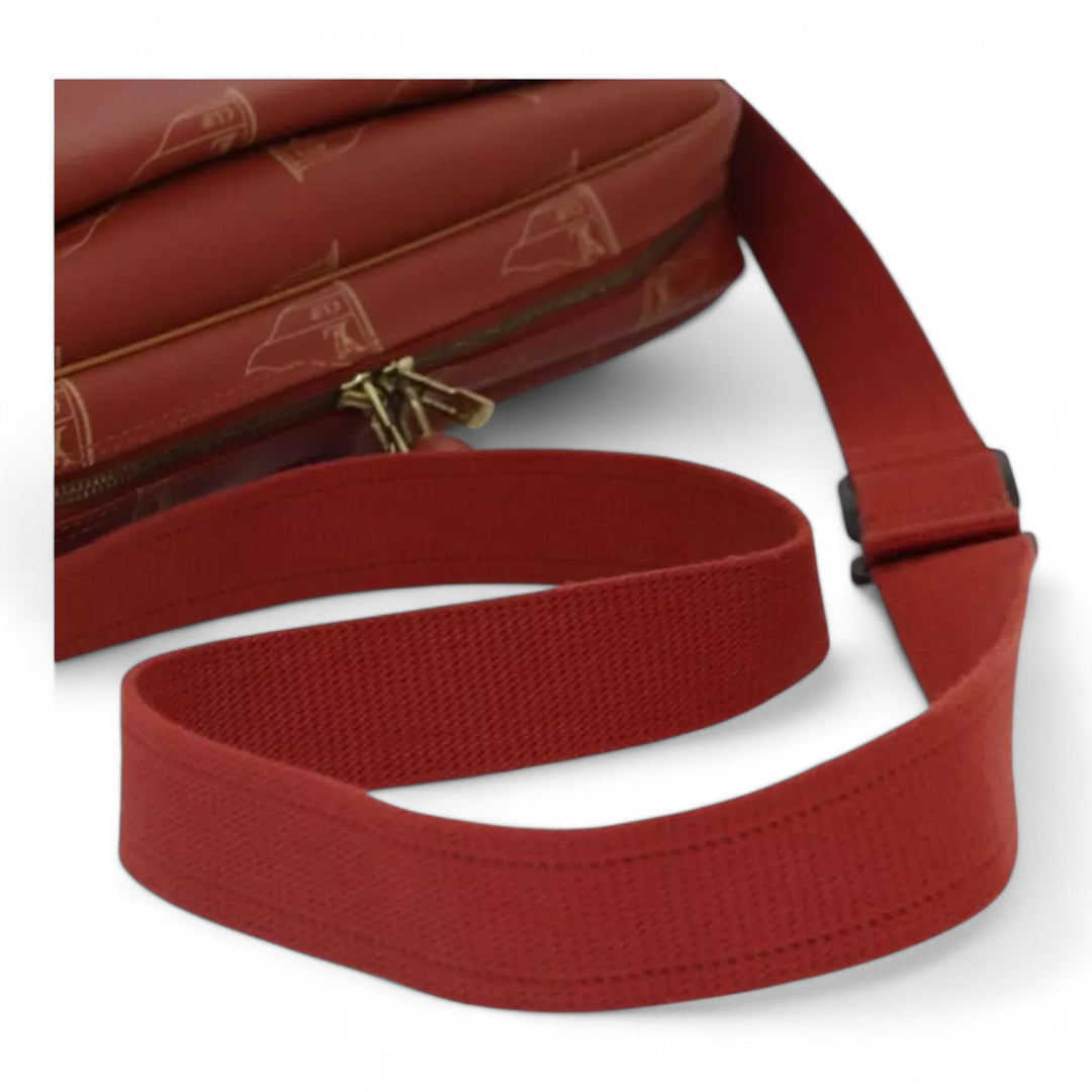 Louis Vuitton Cup Calvi Vintage Red Shoulder Bag Aboganie