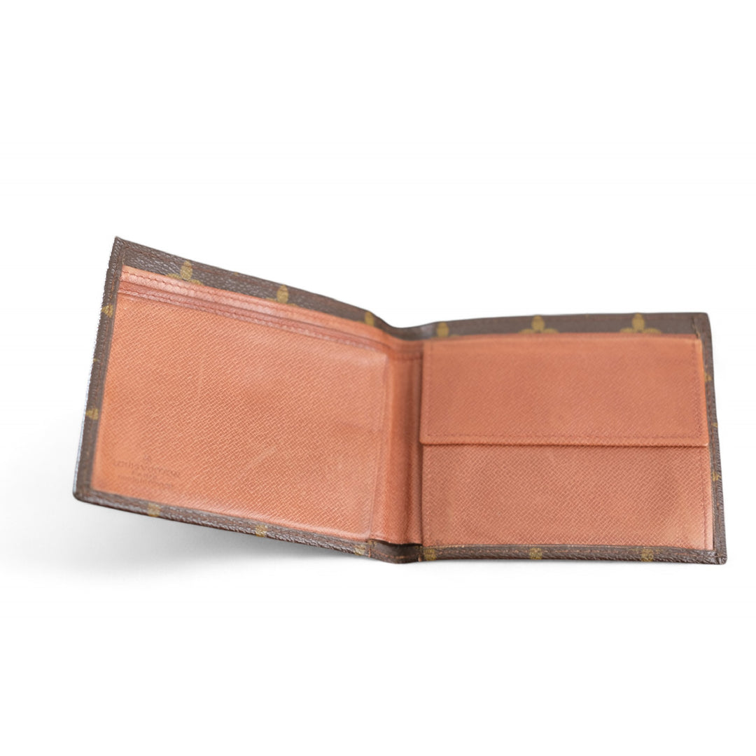 Louis Vuitton Monogram Bifold Wallet Brown Men's Classic