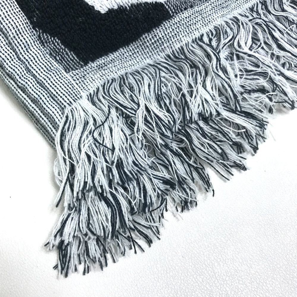 CHANEL towel pile black COCO Mark bath towel pouch Women Used Authentic