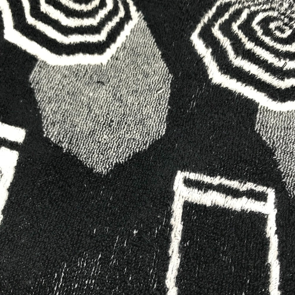 CHANEL towel pile black COCO Mark bath towel pouch Women Used Authentic