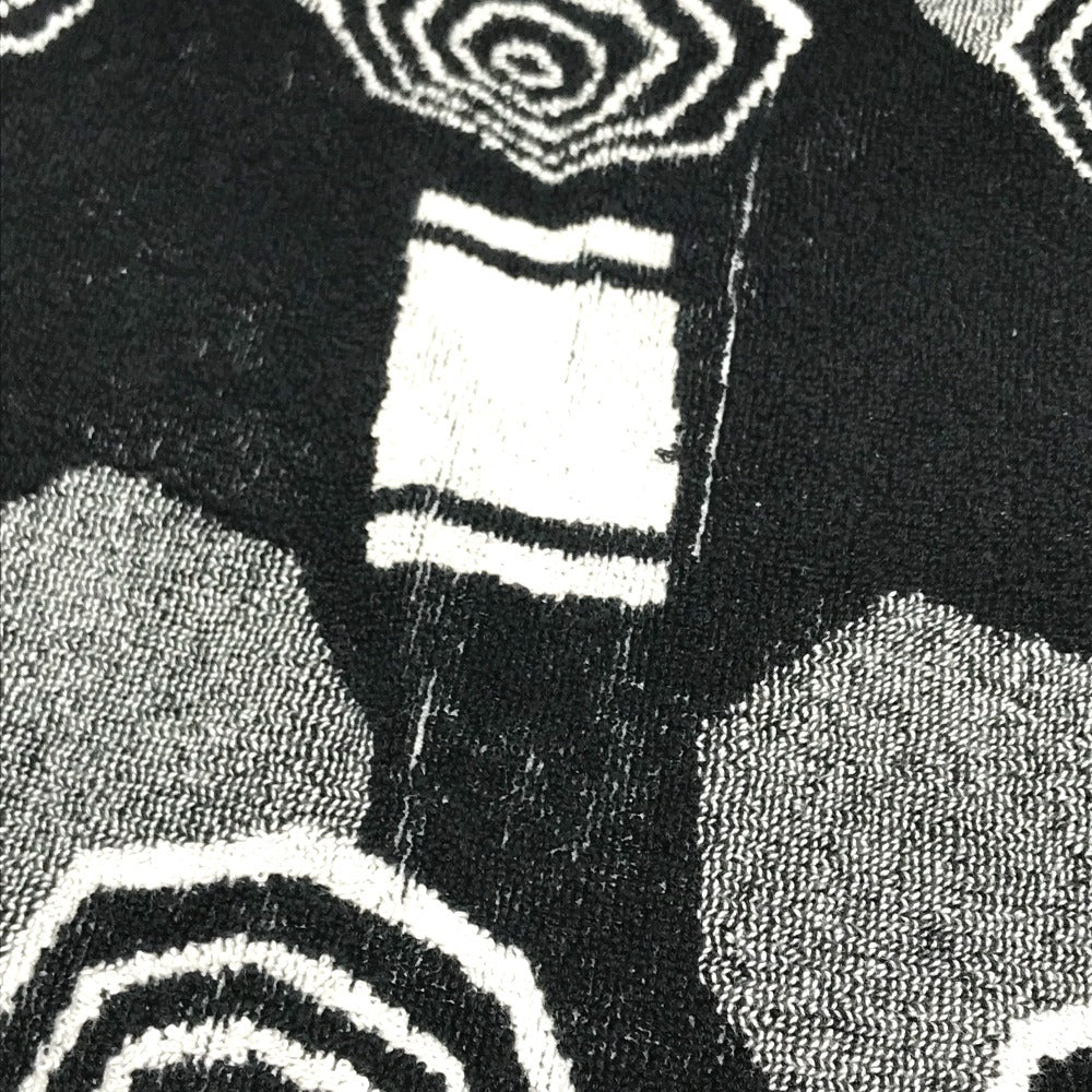 CHANEL towel pile black COCO Mark bath towel pouch Women Used Authentic