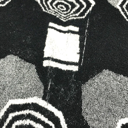 CHANEL towel pile black COCO Mark bath towel pouch Women Used Authentic