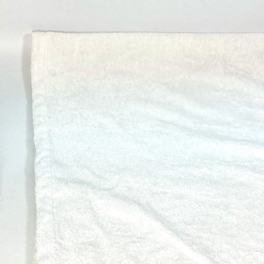 CHANEL towel cotton white 16S CC COCO Mark fringe airlines AIRLINES Women Used Authentic