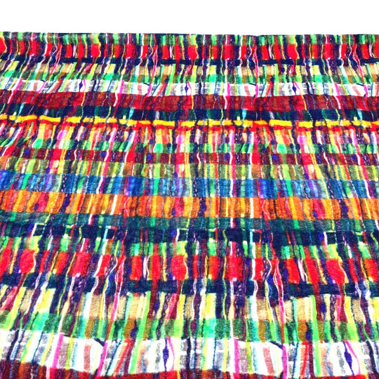 CHANEL towel cotton multicolor 16C Overall handle Women Used Authentic
