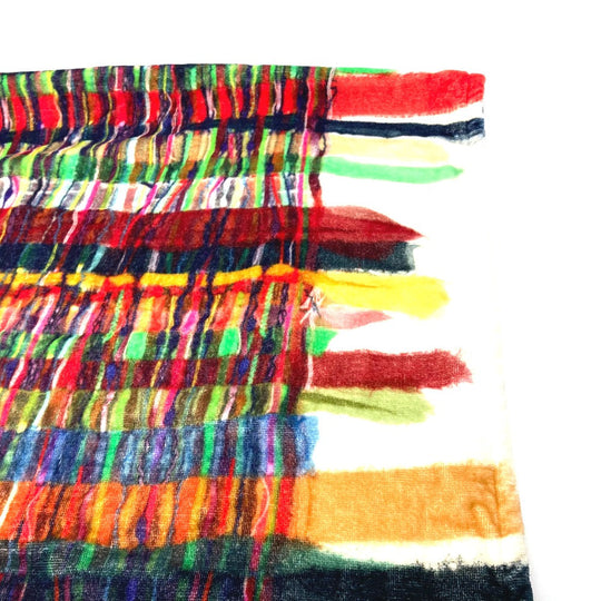 CHANEL towel cotton multicolor 16C Overall handle Women Used Authentic
