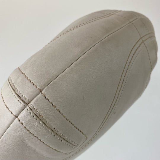 COACH Shoulder Bag D05S-8A03 leather white