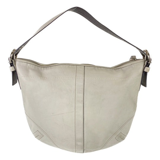 COACH Shoulder Bag D05S-8A03 leather white