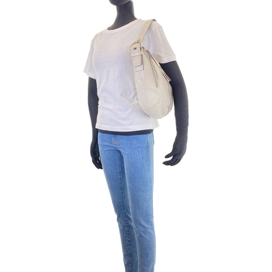 COACH Shoulder Bag D05S-8A03 leather white