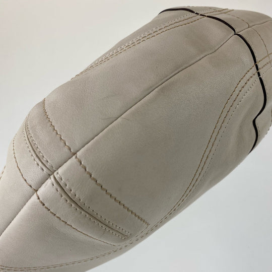 COACH Shoulder Bag D05S-8A03 leather white