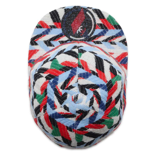 CHANEL Airline Cotton Multicolor Baseball Cap Preloved