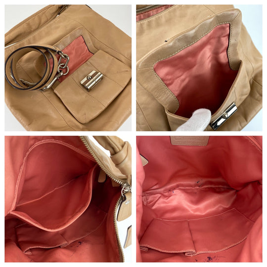 COACH Shoulder Bag C1069-14783 leather Brown