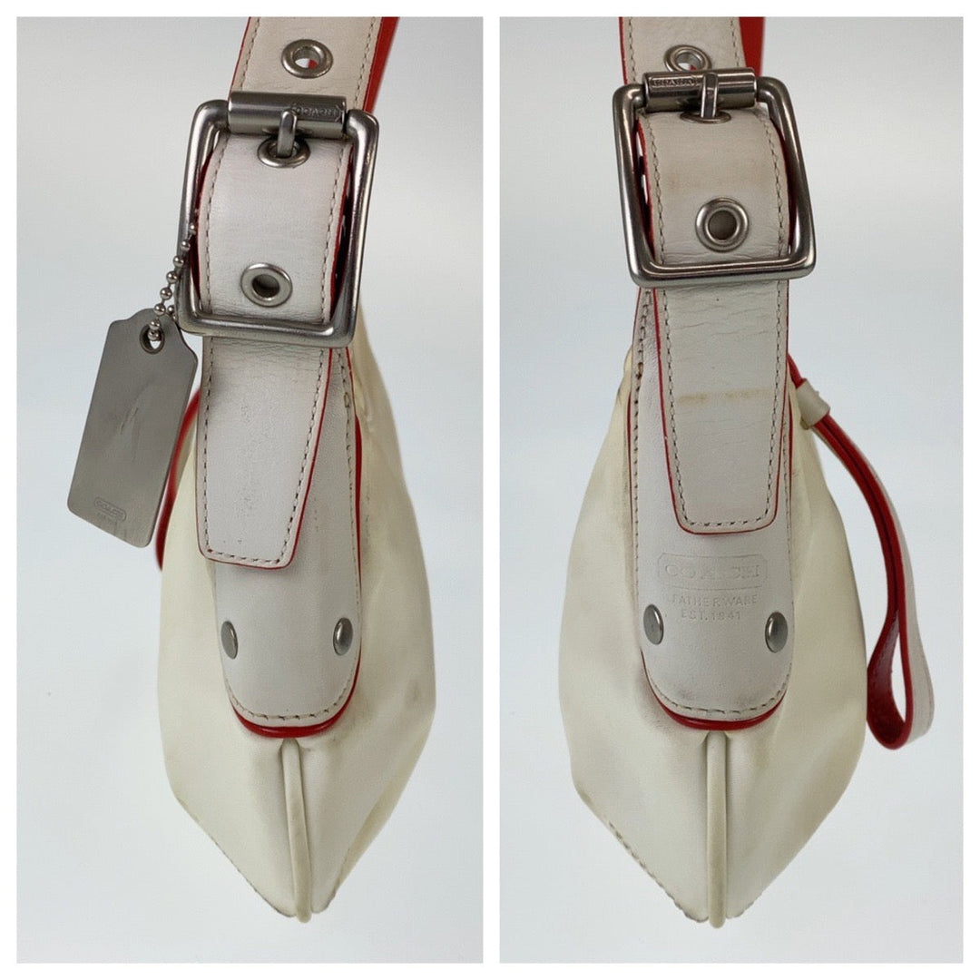 COACH Shoulder Bag J3K-6671 Nylon white