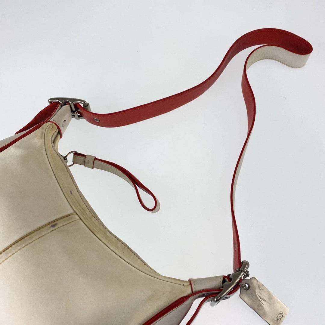 COACH Shoulder Bag J3K-6671 Nylon white