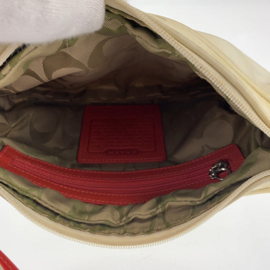 COACH Shoulder Bag J3K-6671 Nylon white