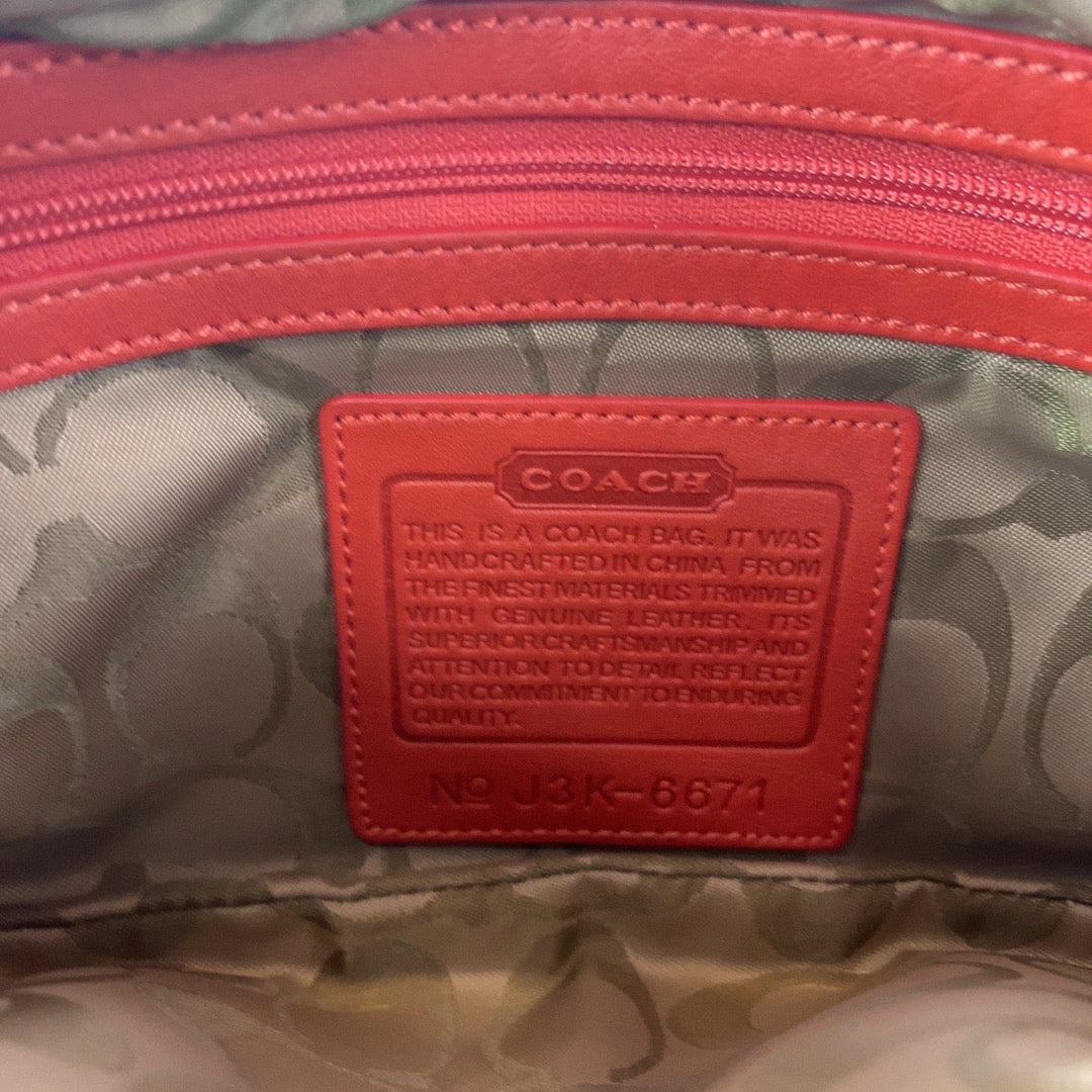 COACH Shoulder Bag J3K-6671 Nylon white