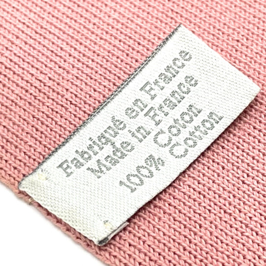 CHANEL Stall cotton pink Sports CC COCO Mark logo Women Used Authentic