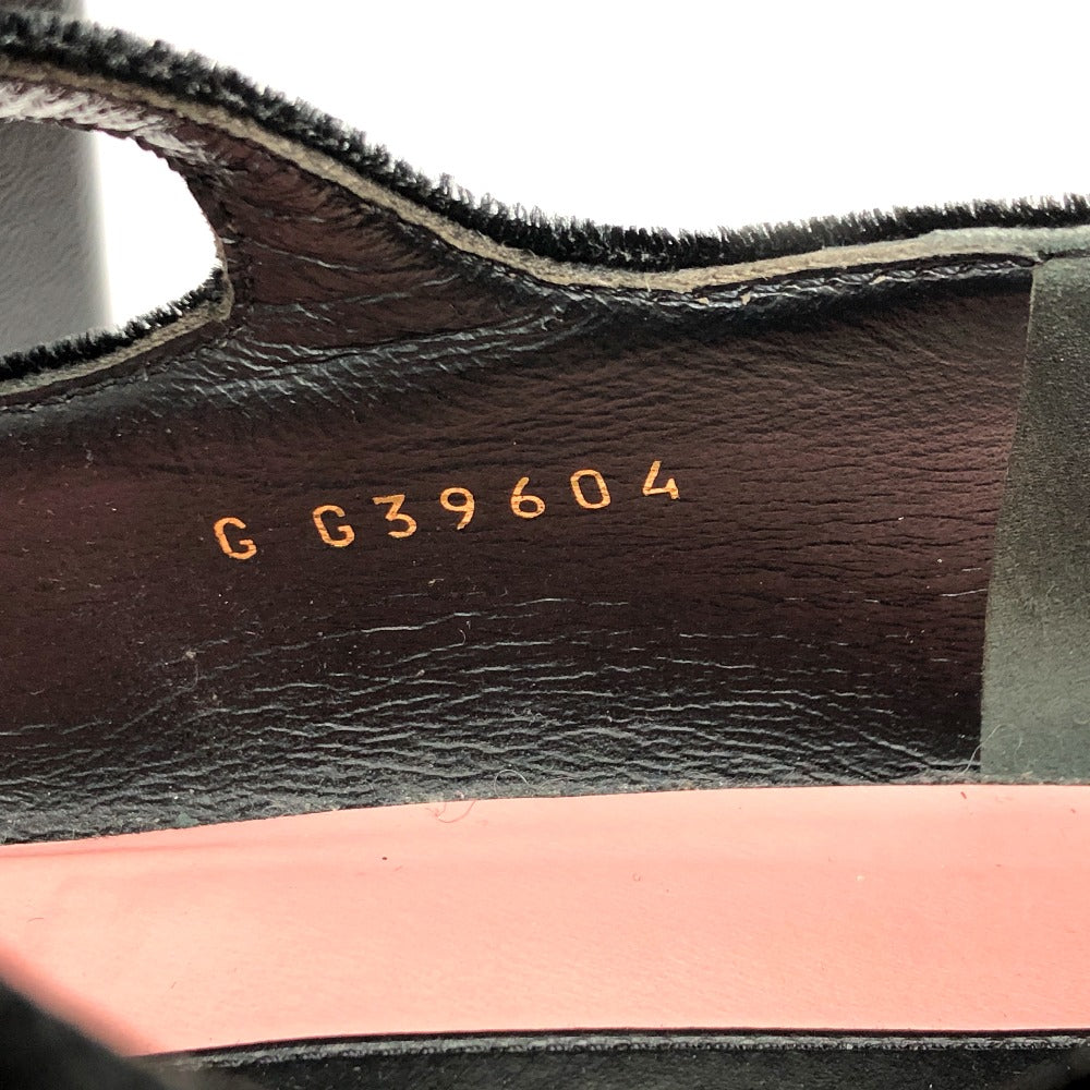 CHANEL pumps G39604 Lambskin, Velour pink 22K Merry Jane Women 38 Used Authentic