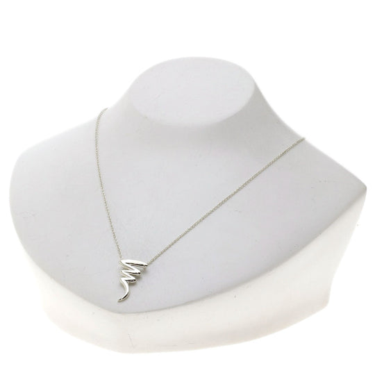 TIFFANY&Co. Necklace SV Silver Scribble Women Used Authentic