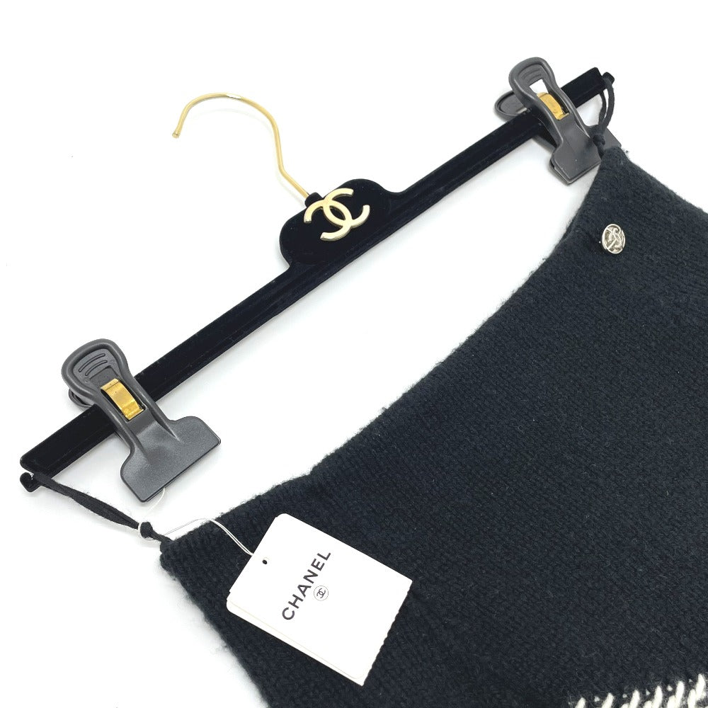 CHANEL skirt P55435K07229 Wool / cashmere black 16K Side double zip Women 34 Used Authentic