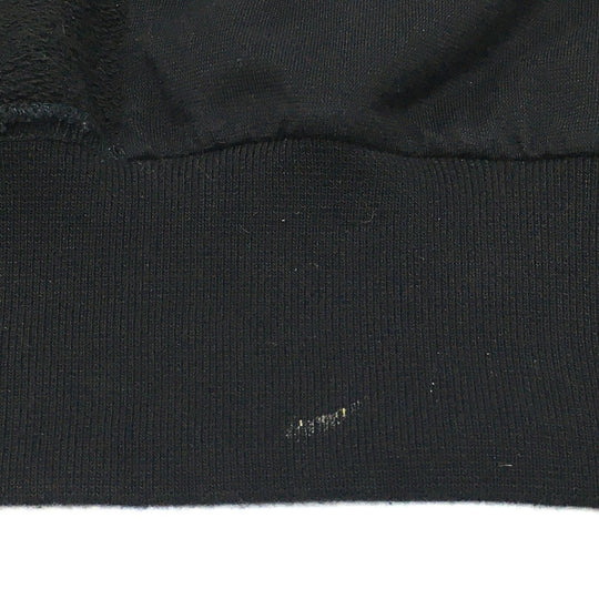 CHANEL Hoodie P63299 Cotton, Sequins black Graffiti CC logo 20P Sweatshirt Long Sleeve Women XS Used Authentic