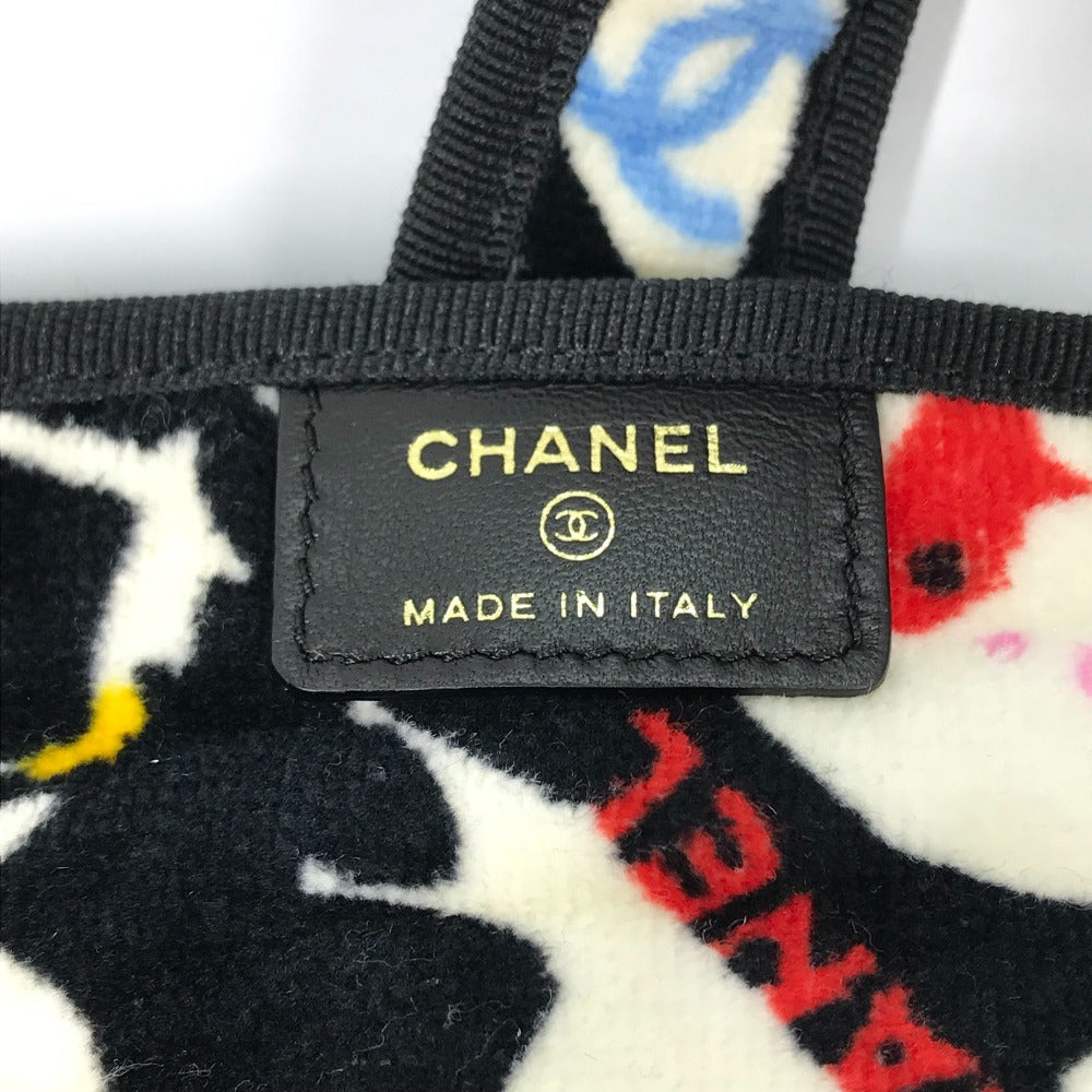 CHANEL Other miscellaneous goods cotton multicolor Animal Pattern Diaper Changing Mat Diaper change sheet Kids Used Authentic