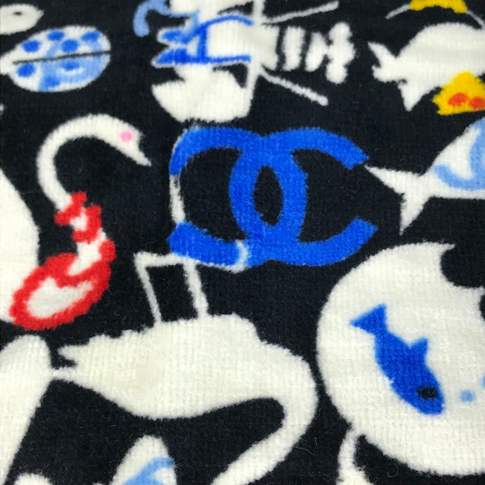 CHANEL Other miscellaneous goods cotton multicolor Animal Pattern Diaper Changing Mat Diaper change sheet Kids Used Authentic
