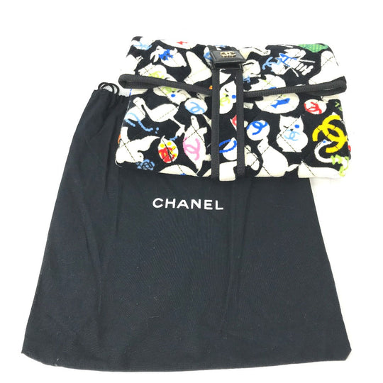 CHANEL Other miscellaneous goods cotton multicolor Animal Pattern Diaper Changing Mat Diaper change sheet Kids Used Authentic